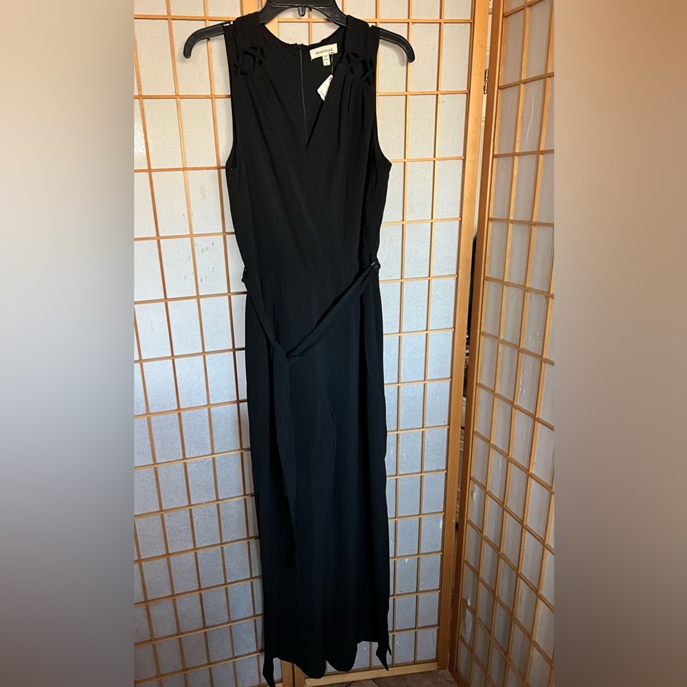 Black pants romper